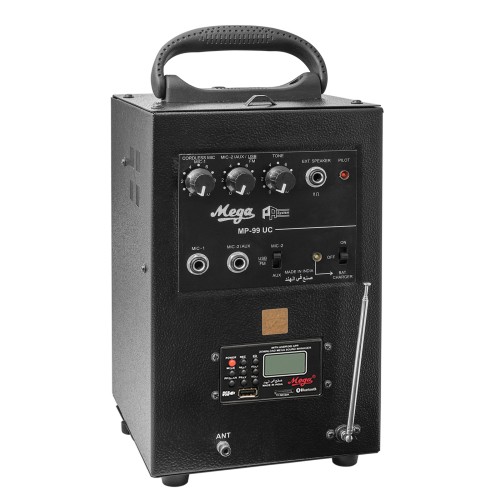 Mega MP-99UC With Bluetooth,USB,Recording , Echo And UHF Cordless Mike